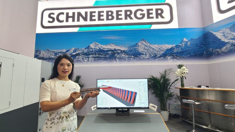 Broach production & sharpening companies nationwide use SCHNEEBERGER Corvus. Mrs. Liu knows them all.