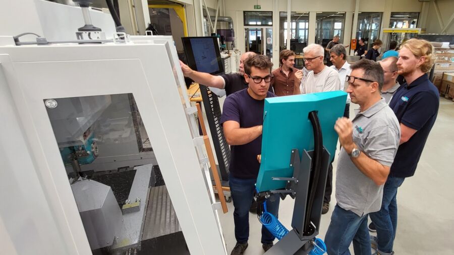 Workshop machine measurement