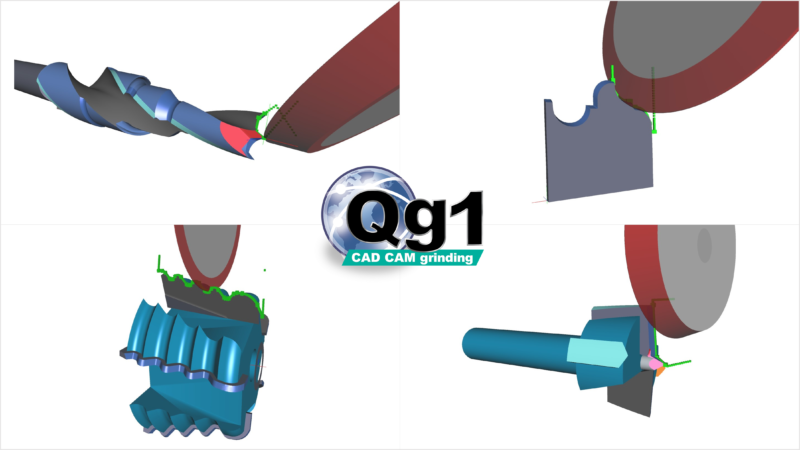 Alcuni utensili da legno simulati in Qg1