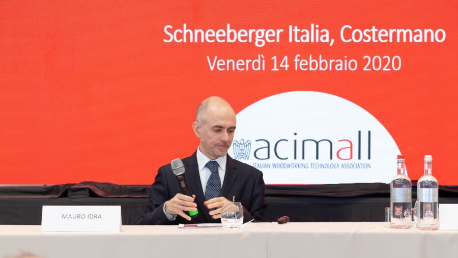 ACIMALL意大利代表Matteo Simonetta先生致辞