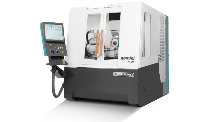 Notre Gemini NGM Linear relève tous les défis pour rectifier l'outil de coupe d'engrenage de haute précision correspondant.