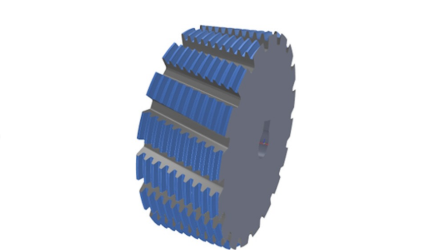Multi-tooth gear rack milling cutter (helix in tooth face, not in profile sequence) can now be programmed in Qg1, both for profiling and face grinding processes.