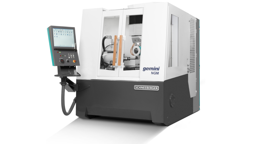 Solide und dynamische Produktionsschleifmaschine Gemini NGM Linear