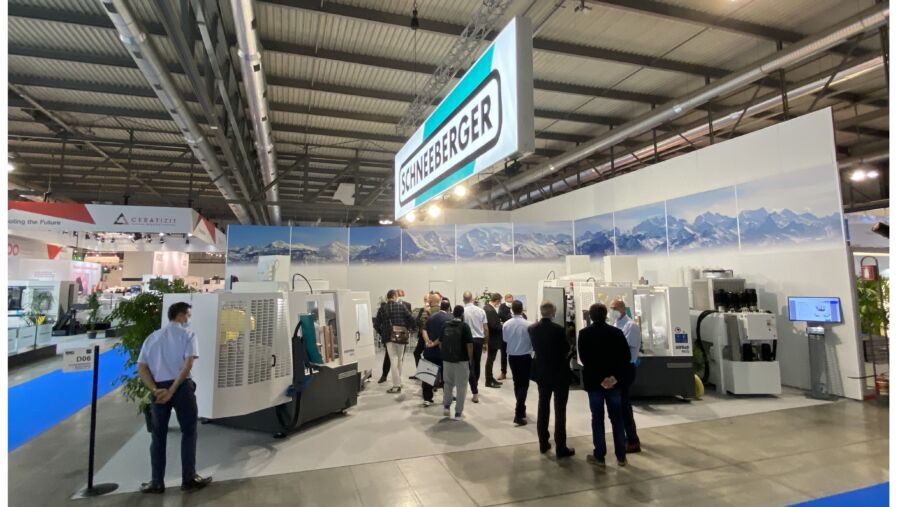 Visita SCHNEEBERGER en EMO 2021, Hall 2 Stand D06