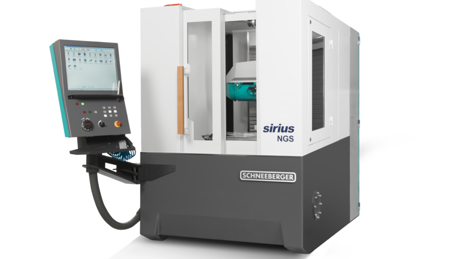 Sirius NGS, die Wendeplatten- und Mikrotool-spezialisierte CNC Schleifmaschine