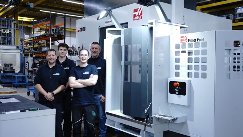 Reto Bieri, Uel Egger, Pascal Plüss, Jeton Fejza (left to right)