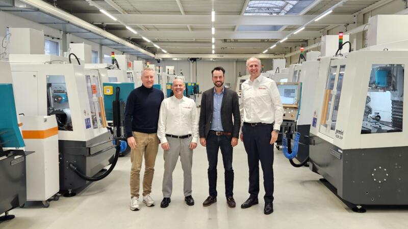 Reto Schenker, Ken Bausch, Alex Schneeberger, Martin Storr (left to right)