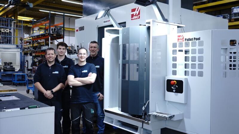 Reto Bieri, Uel Egger, Pascal Plüss, Jeton Fejza (links nach rechts)