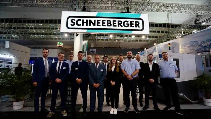 Team SCHNEEBERGER at the EMO Hannover 2025