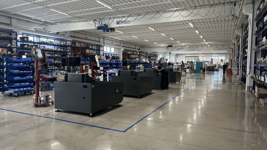 Linea di assemblaggio della Norma NGC