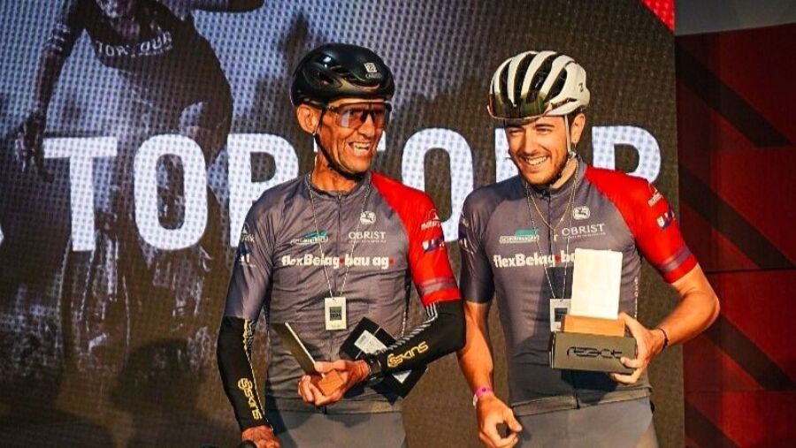 Annonce des classements: Daniel Disler et Lukas Jucker