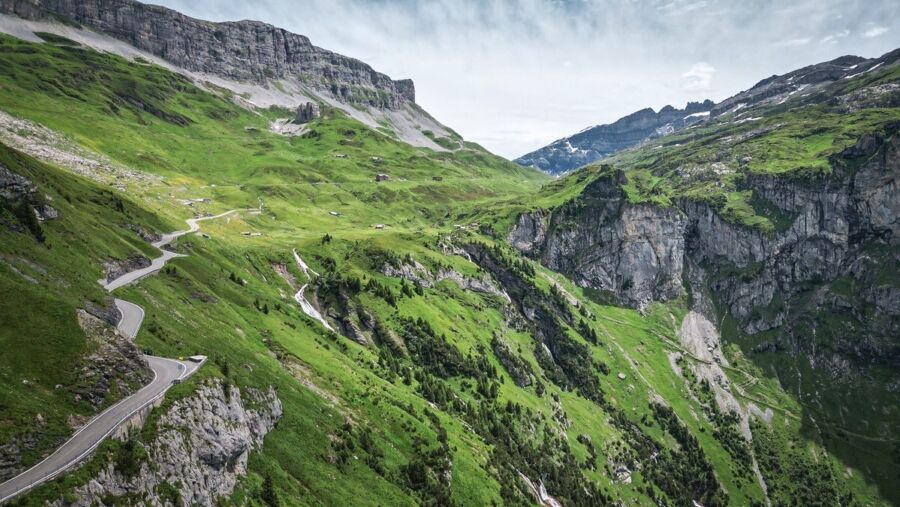 Paysages impressionnants au col du Klausen