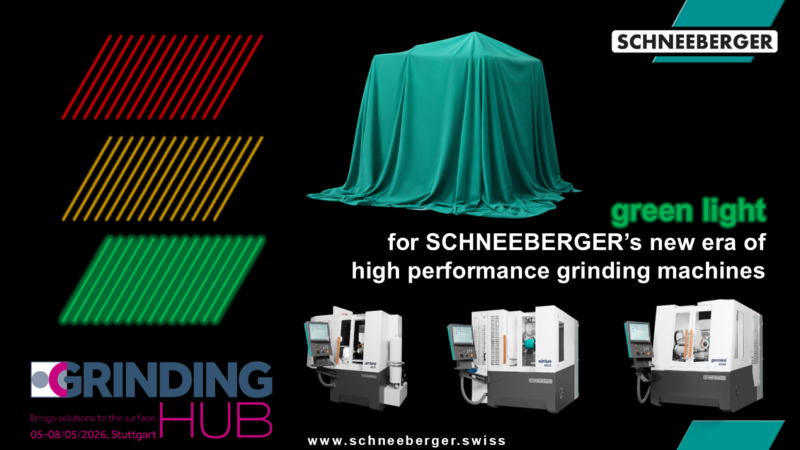Our GrindingHub presentation from 5–8 May in Stuttgart