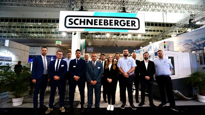 Team SCHNEEBERGER at the EMO Hannover 2025