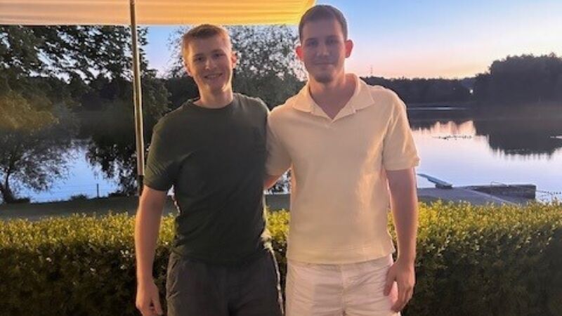 Manuel Vonaesch and Lorent Beqaj