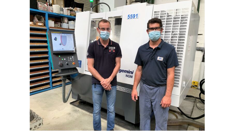Denis Martin ‘Methods Technician’ – Frédéric Babin ‘Sharpener’ con la nueva Gemini NGM