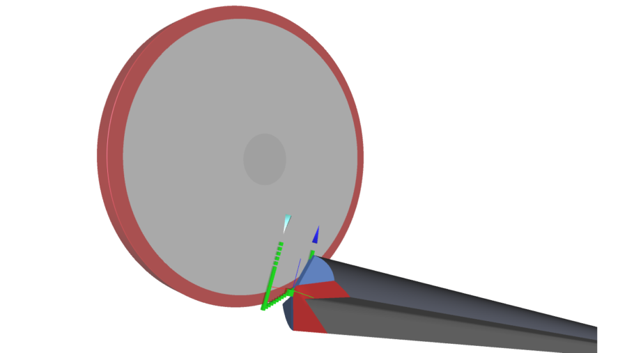 Multi facet Gundrill A06 Additional process options for gash and tip grinding