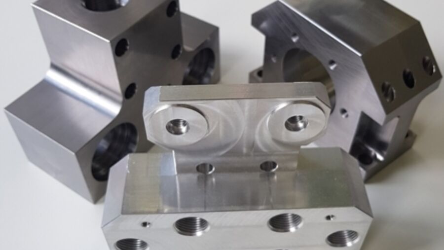 Piezas de fresado CNC