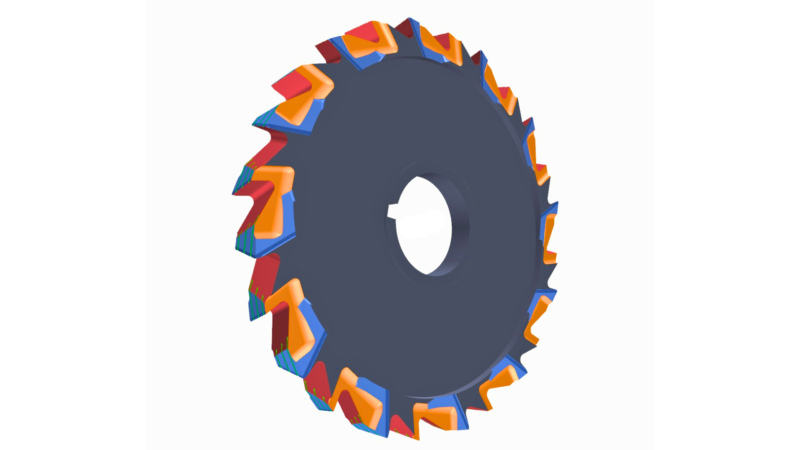 Side Milling Cutter A04: Addition of chip breaker, new chamfer cam process, and robustness improvements