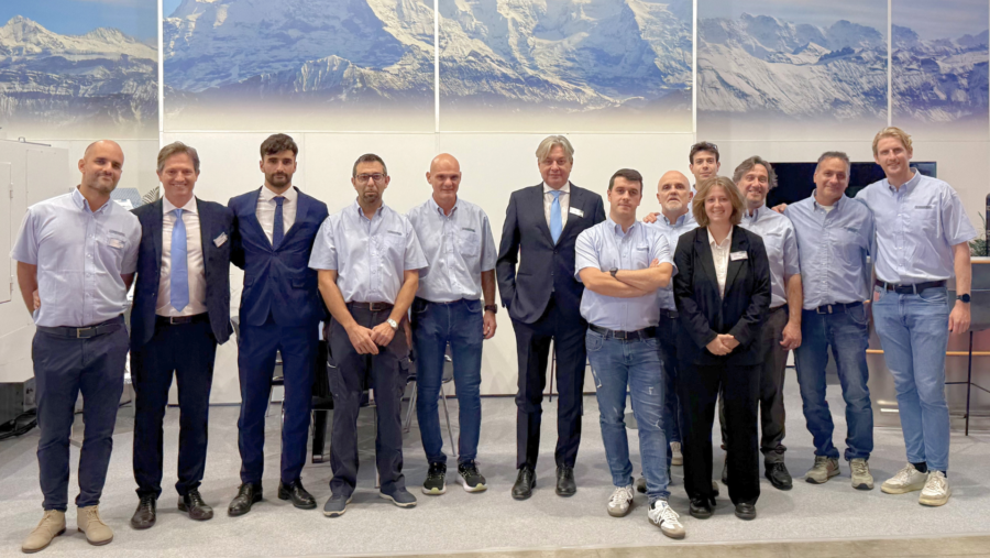 Luca, Nicola, Stefano, Massimo, Andrea, Diego, Alberto, Mario, Filippo, Marta, Fabrizio, Matteo and Sebastiano at BiMu 2026